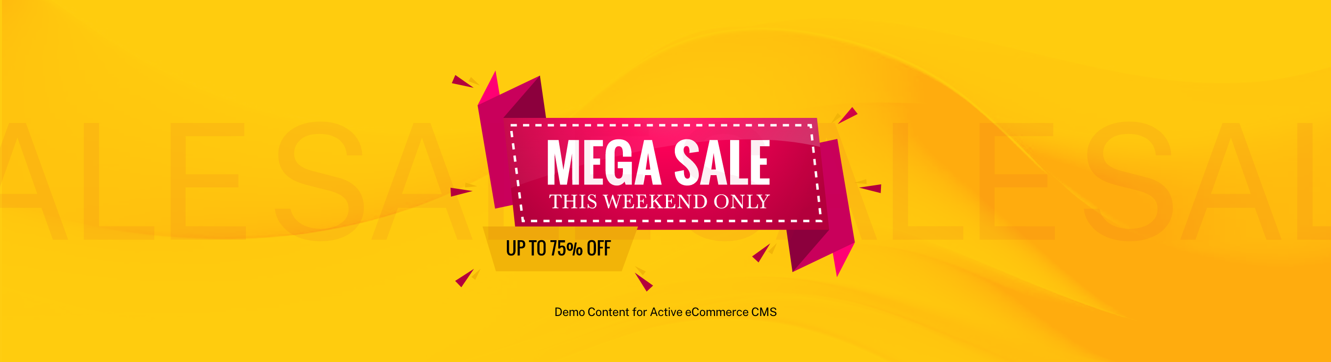 Active Ecommerce Megamart promo